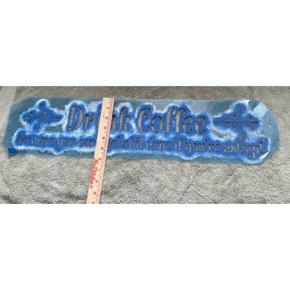 Lot Of 5 Reusable Mylar Stencils For Painting Signs Decor Funny Sayings Used - Picture 7 of 11